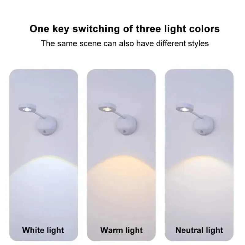 USB Rechargeable Picture Light – Motion Sensor 3 Colors