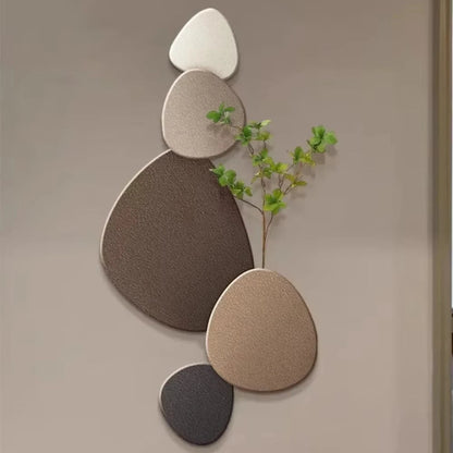 Green Plant Mural Wall Lamp – LED Decorative Painting Light