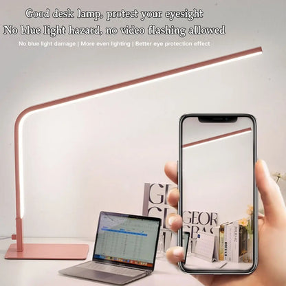 USB-powered LED reading lamp with a sleek and minimalist design