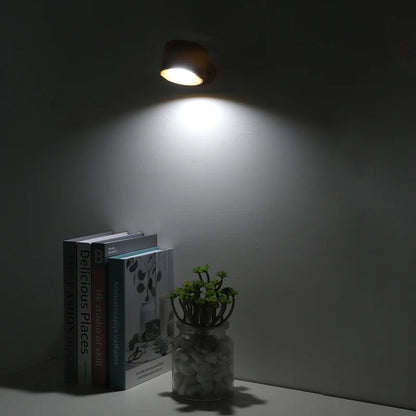 LED Double Head Wall Lamp – Touch Control 360° Rotatable